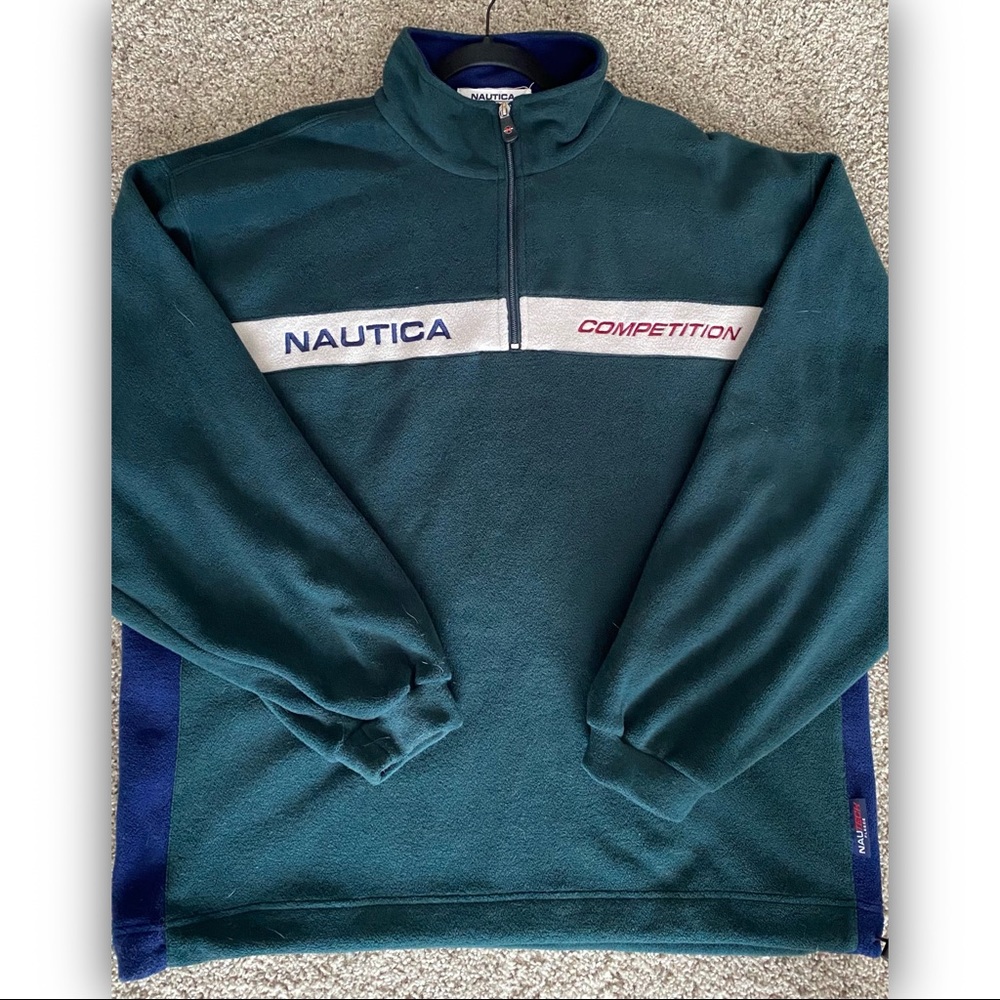 Nautica competition fleece pull over